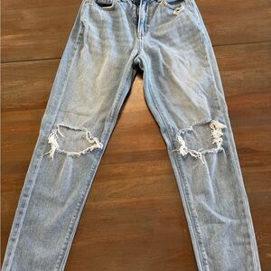 American Eagle Outfitters Light Mom Jeans